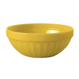 Olympia Kristallon Polycarbonate Bowls Yellow 102mm (Pack of 12) - CE274  - 1