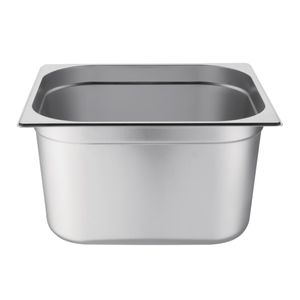 Vogue Stainless Steel Gastronorm 2/3 Pan 200mm - GM315  - 1