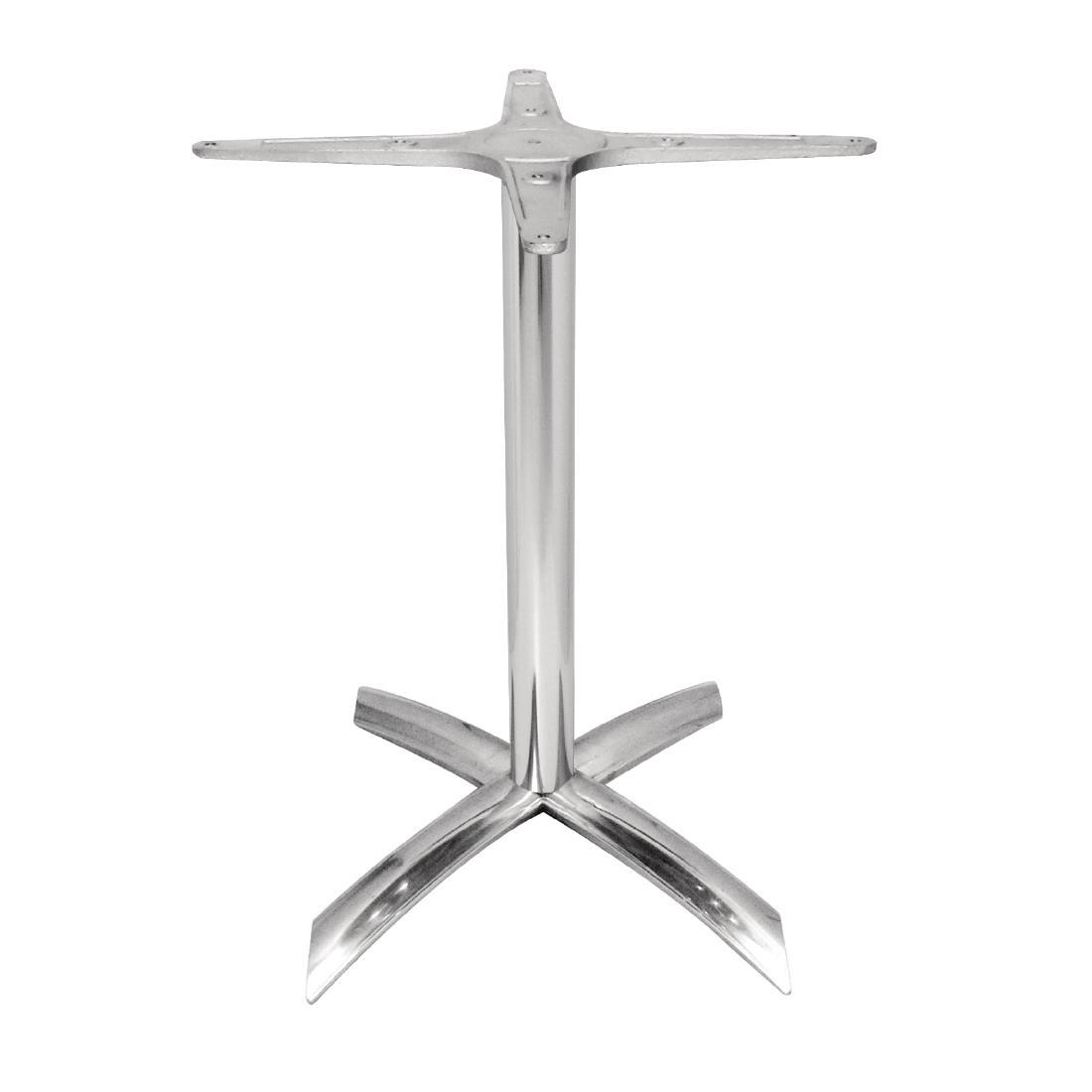 Bolero Flip Top Aluminium Table Base - GF962  - 1