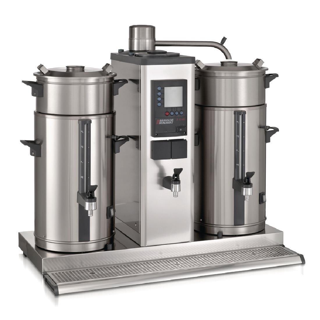 Bravilor B10 HW5 Bulk Coffee Brewer with 2x10Ltr Coffee Urns and Hot Water Tap 3 Phase - DC690-3P50  - 3