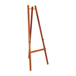 Securit Floor Standing Chalkboard Easel Mahogany - E097  - 3