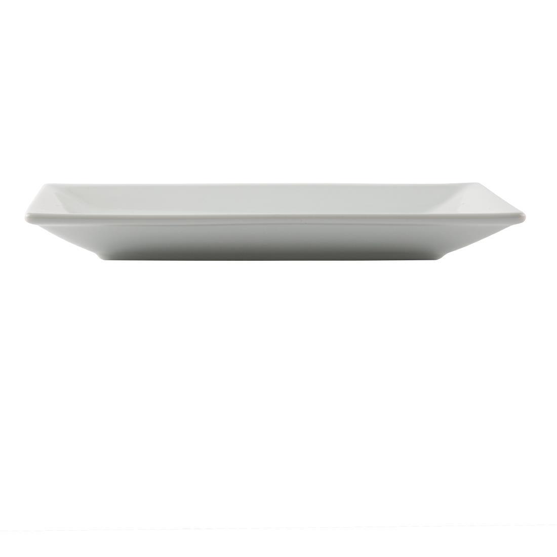 Olympia Serving Rectangular Platters 250x 150mm (Pack of 4) - CC894  - 4