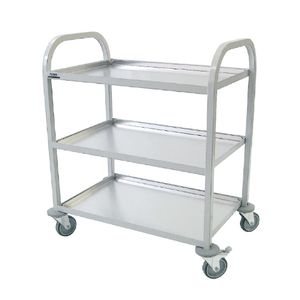 Craven Enamelled 3 Tier Clearing Trolley - CE981  - 1