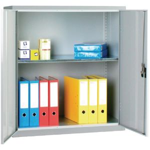 Standard Cupboard Grey 1 Shelf - CF805  - 1