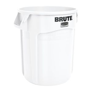 Rubbermaid Round Brute Container 75.7Ltr Container White - L652  - 1