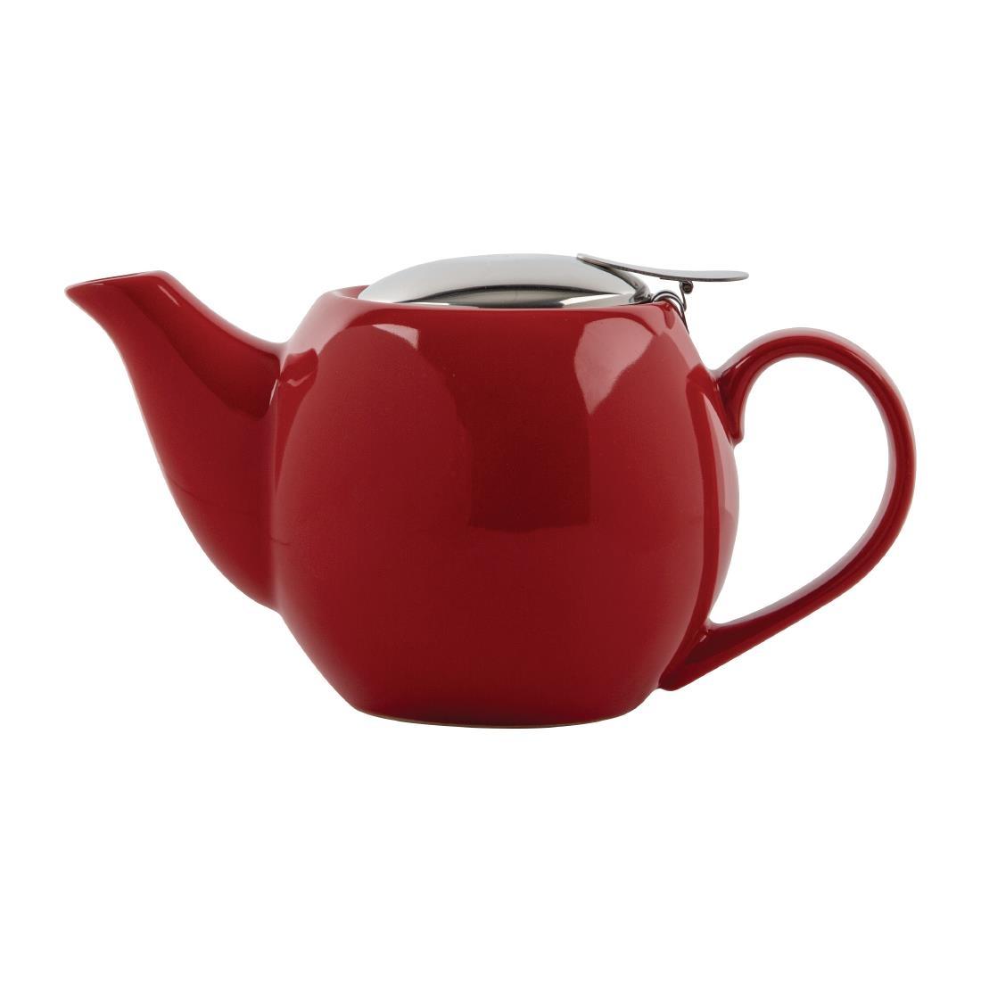 Olympia Cafe Teapot 510ml Red - GM594  - 3