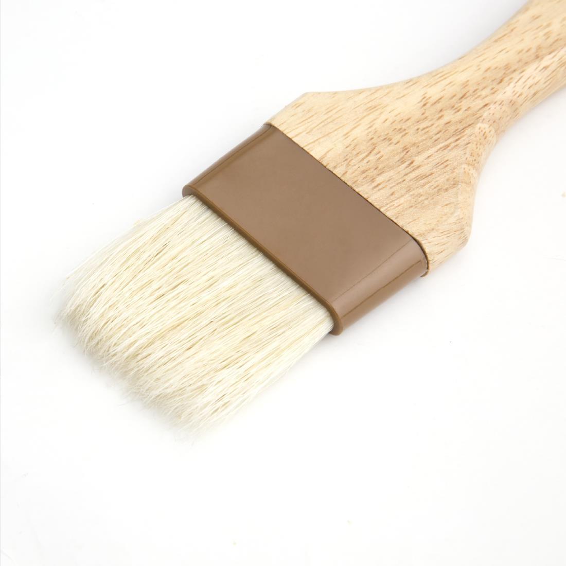 45 mm Bristles Vogue CF963 Vogue Round Pastry Brush Wooden Handle