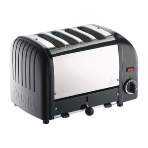 Dualit 4 Slice Vario Toaster Black 40344 - E266  - 1