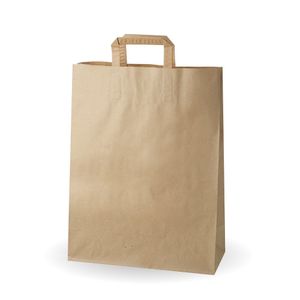16.5x12.5x5.5" XL Kraft SOS Bags (Case of 250) - 179917 - 1