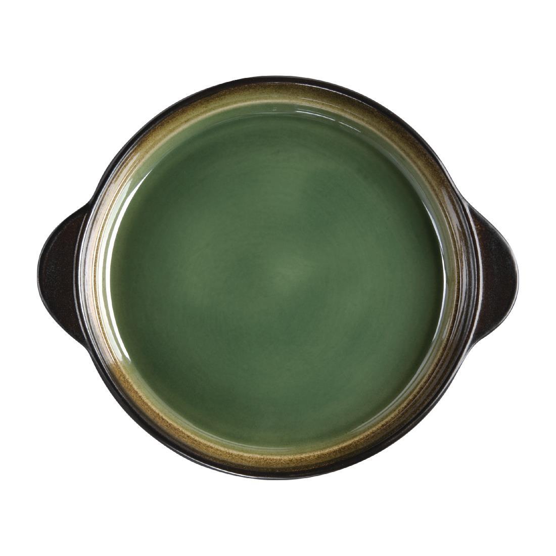 Olympia Nomi Round Tray Green 190mm (Pack of 6) - HC532  - 1