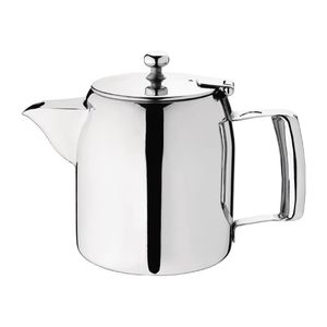 Olympia Cosmos Stainless Steel Teapot 570ml - J322  - 1