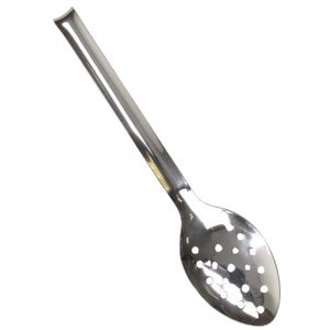 Vogue Perforated Spoon with Hook 12" - L670  - 1