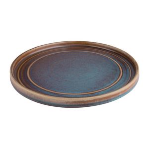Olympia Cavolo Flat Round Plates Iridescent 220mm (Pack of 6) - FD915  - 2