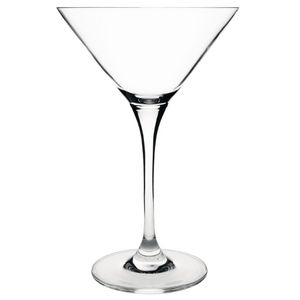 Olympia Campana One Piece Crystal Martini Glass 260ml (Pack of 6) - CS497  - 1