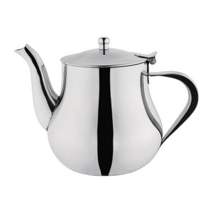 Olympia Arabian Stainless Steel Teapot 1Ltr - M982  - 1
