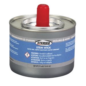 Sterno Stem Wick Liquid Chafing Fuel With Wick 6 Hour (Pack of 36) - S899  - 1
