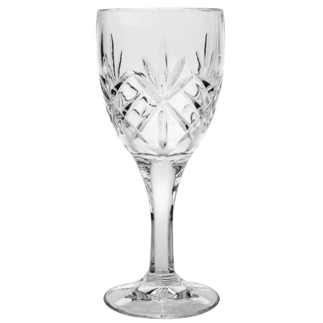 Olympia Old Duke Wine Glass 280ml (Pack of 6) - CW390  - 1