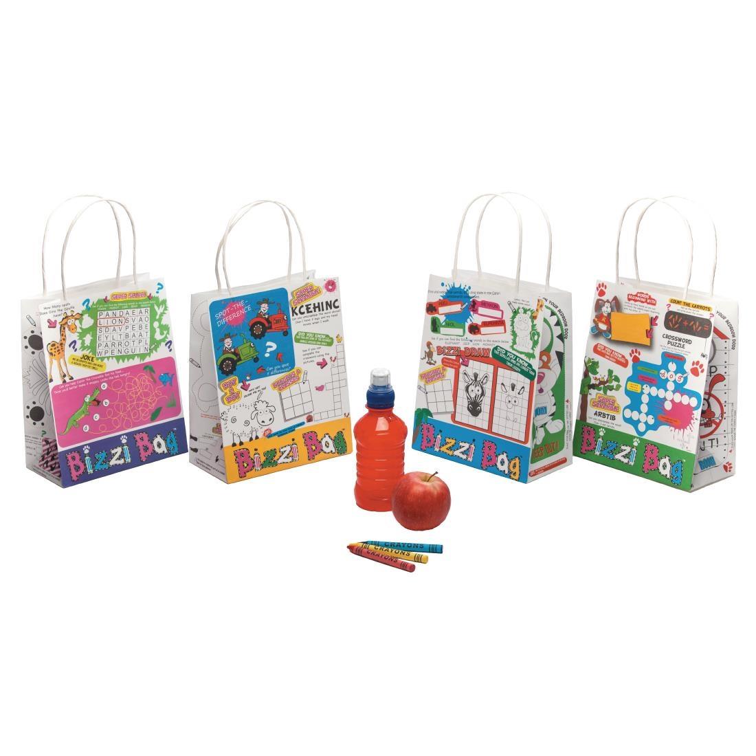Bizzi Assorted Kids Meal Bags (Pack of 200) - GH046  - 1