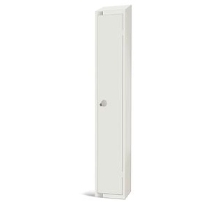Elite Single Door Electronic Combination Locker with Sloping Top White - GR309-ELS  - 1