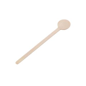 Fiesta Compostable Wooden Cocktail Stirrers 100mm (Pack of 100) - DB492  - 1