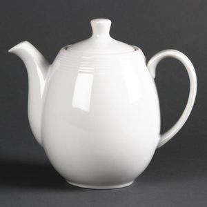 Olympia Linear Coffee or Teapots 1Ltr (Pack of 4) - U101  - 1