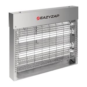 Eazyzap Brushed Stainless Steel LED Fly Killer 8W - FP983  - 1