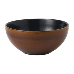 Churchill Nourish Noodle Bowl Cinnamon Brown Two Tone 183mm (Pack of 6) - FD821  - 1