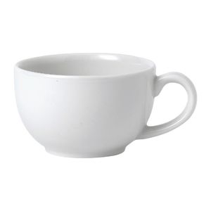 Churchill White Cappuccino Cup 170ml (Pack of 12) - FR072  - 1