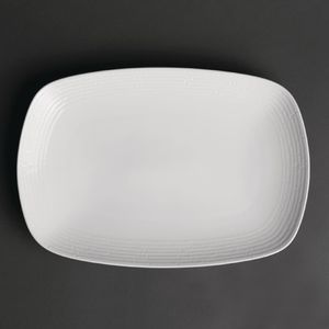 Royal Porcelain Maxadura Atherton Rectangular Platter 230mm (Pack of 12) - GT903  - 1