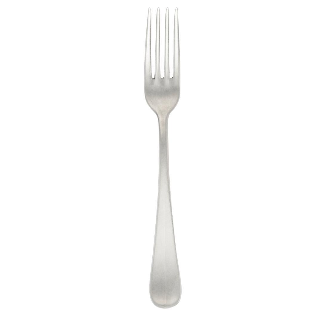 Pintinox Baguette Stonewashed Table Fork (Pack of 12) - GN781  - 2