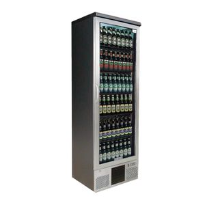 Gamko Maxiglass 1 Glass Door 300Ltr Bottle Cooler Cabinet MG2/300RGCS - CE565  - 1