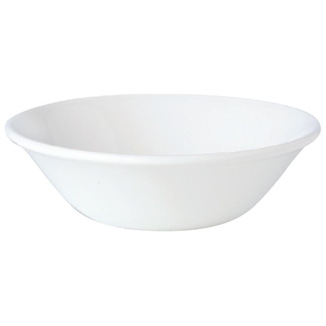 Steelite Simplicity White Oatmeal Bowls 165mm (Pack of 36) - V0023  - 1