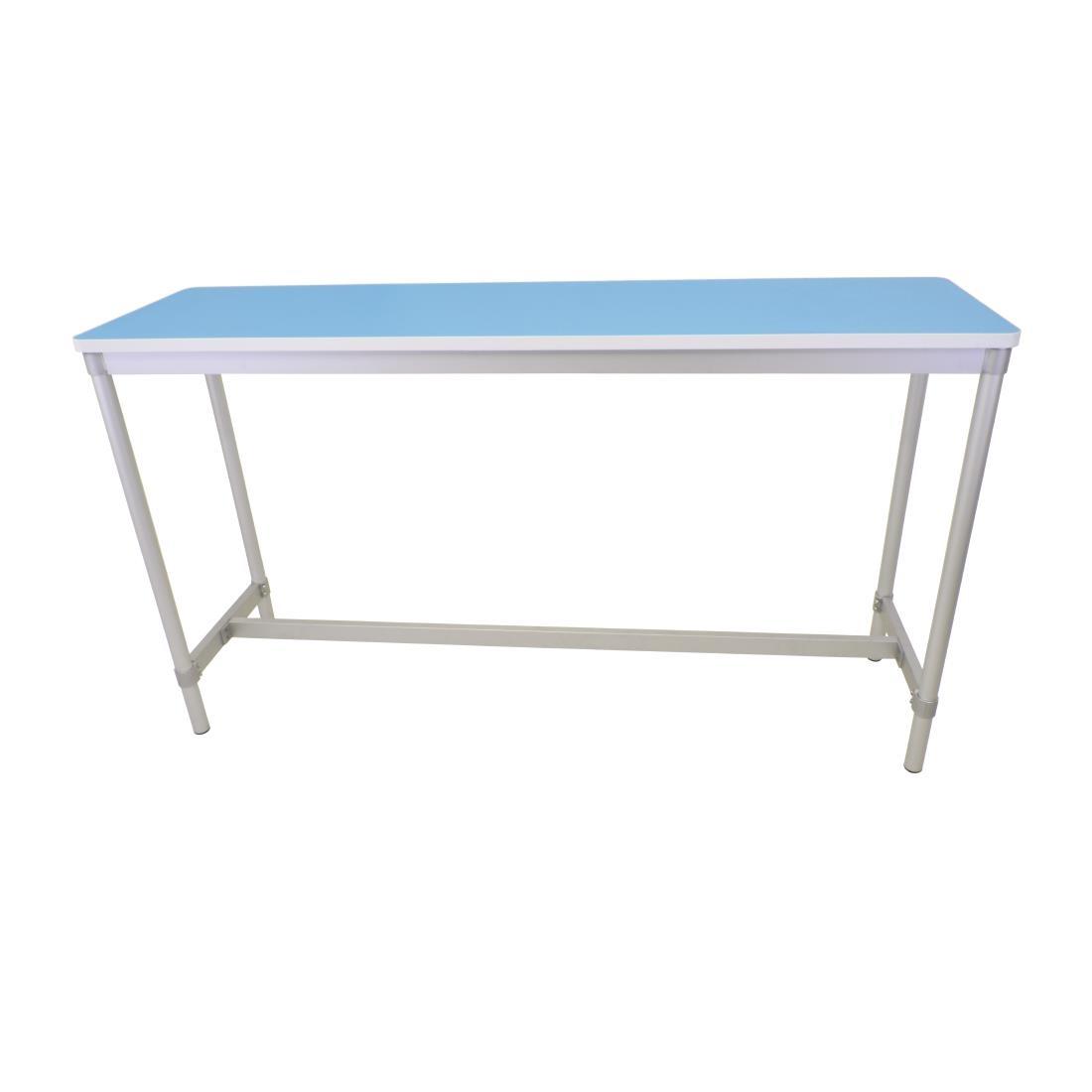 Gopak Enviro Indoor Pastel Blue Rectangle Poseur Table 1200mm - DG131-PB  - 3