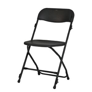 ZOWN Alex-K Folding Sidechairs Black (Pack of 8) - DW169  - 1