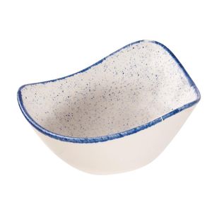 Churchill Stonecast Hints Triangle Bowls Indigo Blue 150mm (Pack of 12) - DS584  - 1