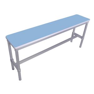 Gopak Enviro Indoor Pastel Blue High Bench 1600mm - DG132-PB  - 1