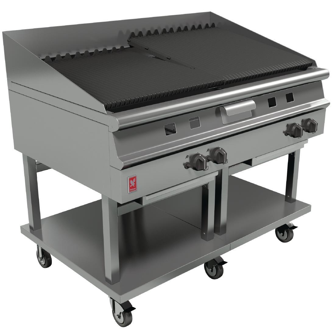 Falcon Dominator Plus Natural Gas Chargrill On Mobile Stand G31225 - GP031-N  - 1