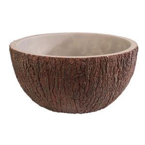 APS Coconut Bowl Concrete 180mm 1Ltr (Single) - DE630  - 1