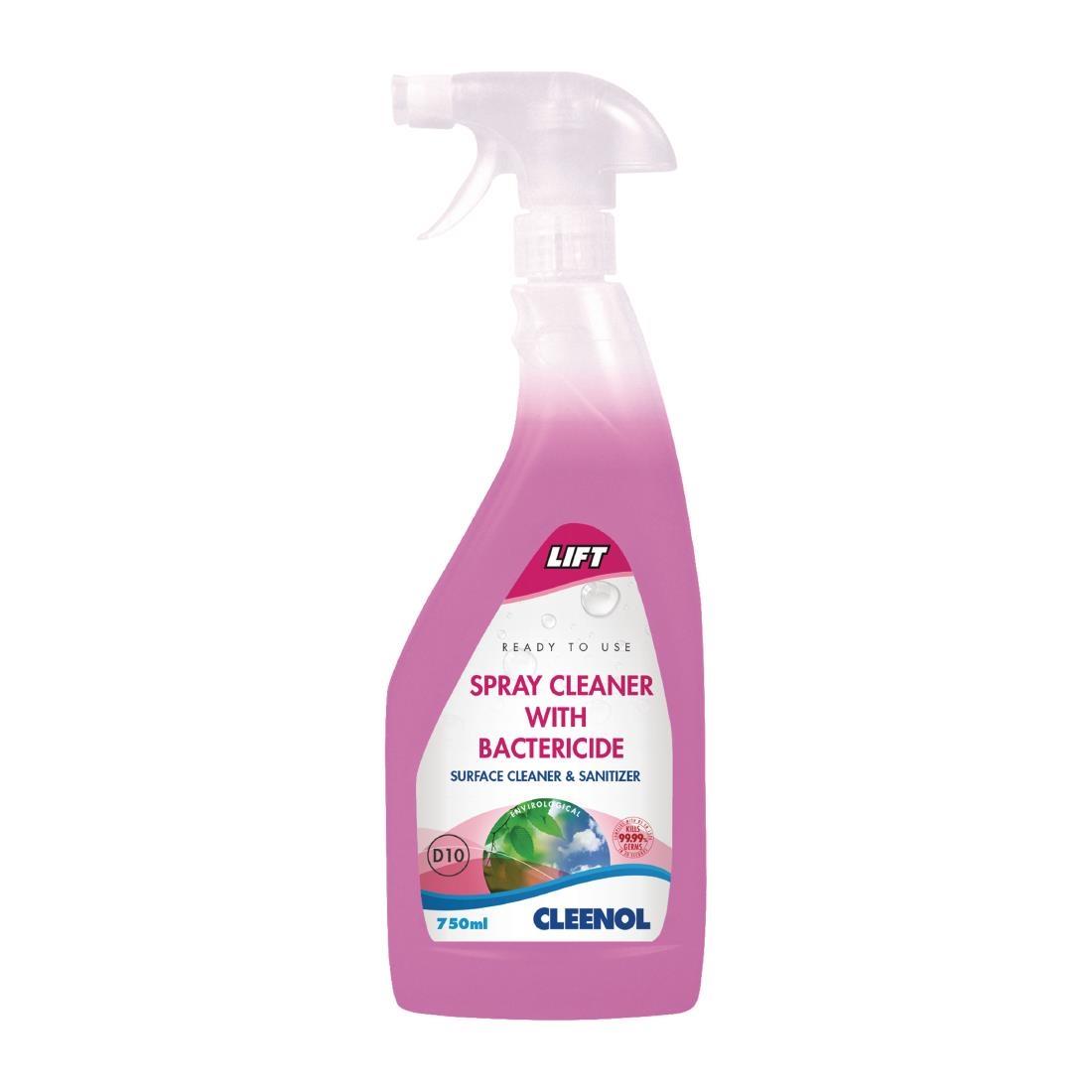 Cleenol Lift Antibacterial Cleaning Spray 750ml (Pack of 6) - FS078  - 1