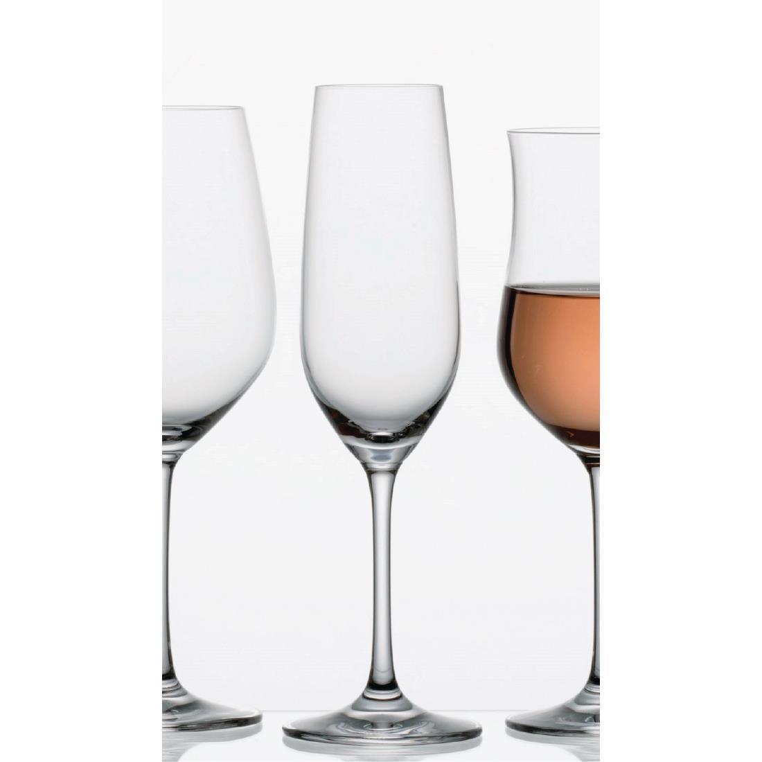 Schott Zwiesel Vina Crystal Champagne Flutes 227ml (Pack of 6) - CC689  - 2