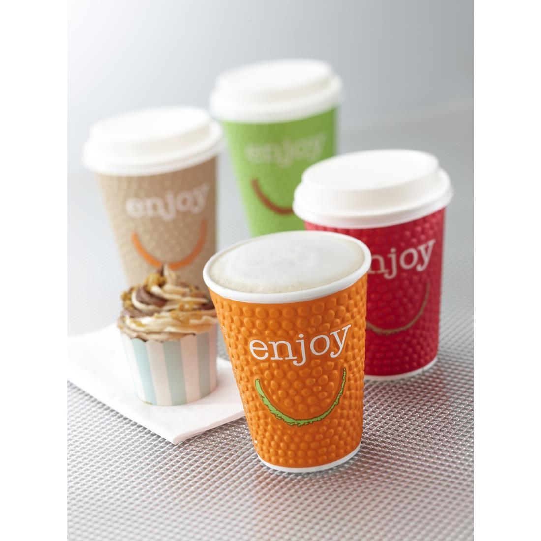 Huhtamaki Enjoy Double Wall Disposable Hot Cups 455ml / 16oz (Pack of 560) - CM575  - 14