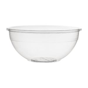 Vegware 185-Series Compostable Bon Appetit Wide PLA Salad Bowls 32oz (Pack of 300) - FS181  - 1