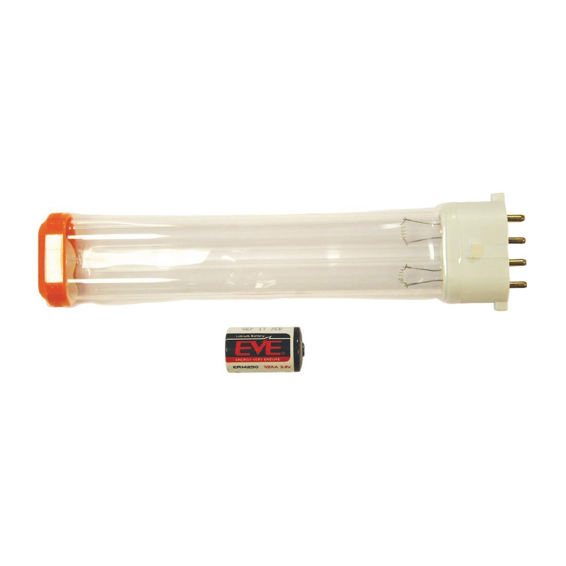 HyGenikx System Shatter-proof Replacement Lamp and Battery Orange Cap HGX-10-F - FE691  - 1