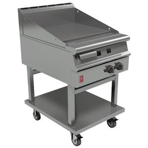 Falcon Dominator Plus 600mm Wide Smooth Natural Gas Griddle on Mobile Stand G3641 - GP043-N  - 1