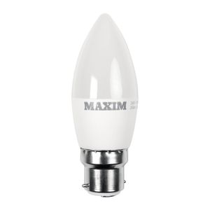 Maxim LED Candle Bayonet Cap Warm White 6W (Pack of 10) - HC662  - 1