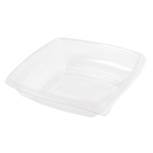 Faerch Plaza Clear Recyclable Deli Containers Base Only 375ml / 13oz (Pack of 600) - FB361  - 1