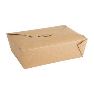 Fiesta Compostable Paperboard Food Cartons 1800ml / 63oz (Pack of 200) - FB675  - 1