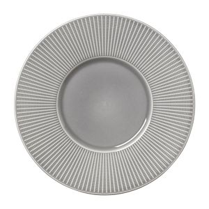 Steelite Willow Mist Gourmet Plates Medium Well Grey 285mm (Pack of 6) - VV1794  - 1