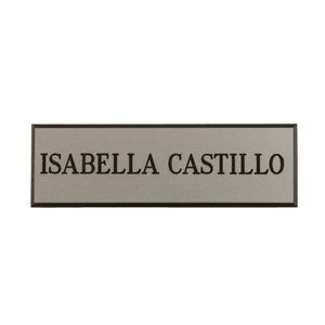 Name Badges Silver - A883  - 1