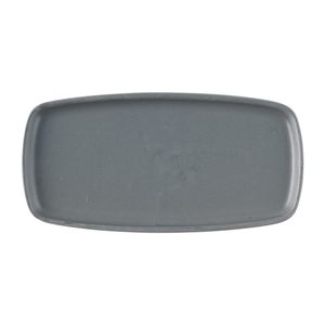 Churchill Emerge Seattle Oblong Plate Grey 287x146mm (Pack of 6) - FS959  - 1